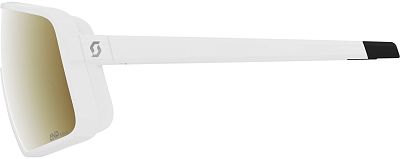 Превью  Велоочки SCOTT Torica LS White Matt, Линзы: AMP Gold Chrome (419429-0196374)